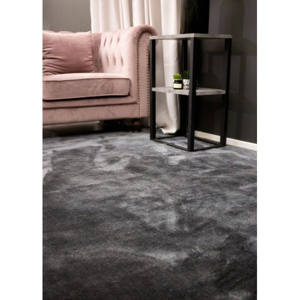 Viskoseteppe Lawson - Mrkegr Viskose-look