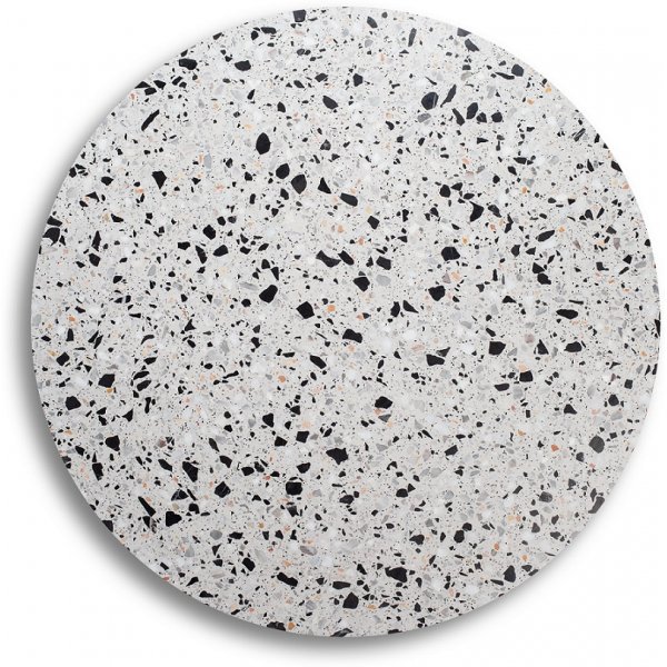 Terrazzo rundt sofabord Ø80 cm - Cosmos Terrazzo & underdel Star messing Terrazzo rundt sofabord Ø80 cm - Cosmos Terrazzo & underdel Star messing