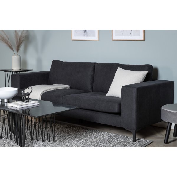 Aspen 3-seters sofa - Svart