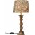 Lodge bordlampe - Rustikk brun - 50 cm