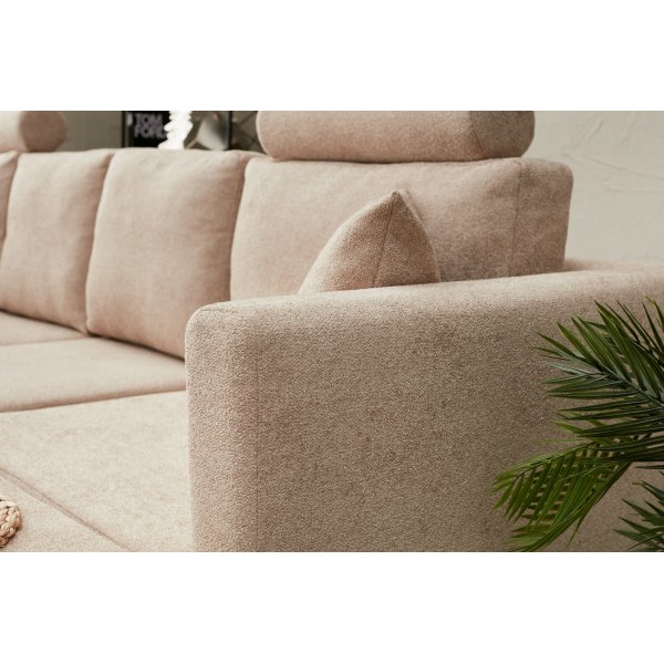 Stelo modulsofa - Beige/svart Stelo modulsofa - Beige/svart