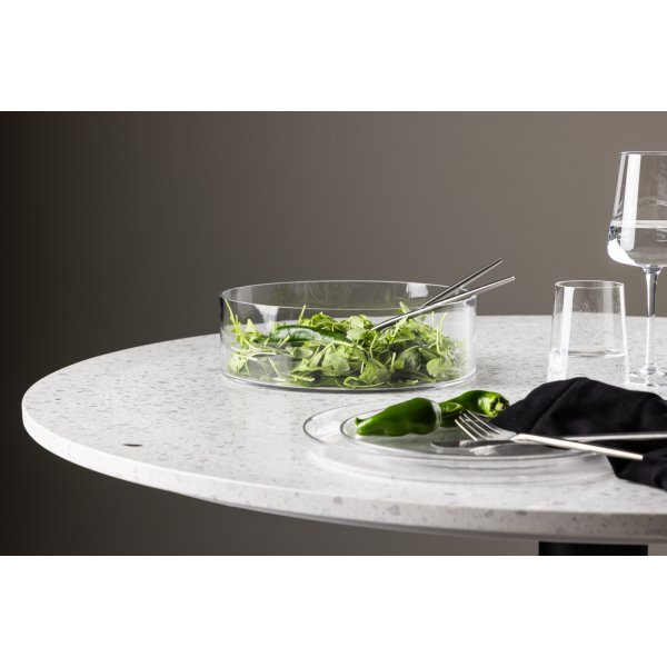 Skinskåler Ø25 cm - Klart glass Skinskåler Ø25 cm - Klart glass