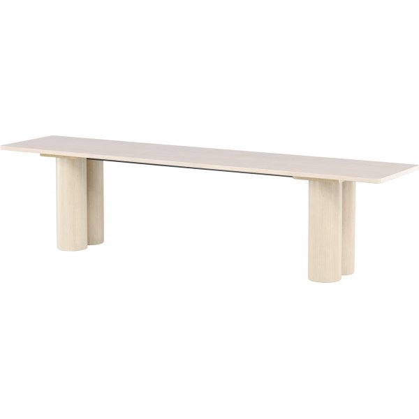 Olivia benk 180 cm - Hvitvask Olivia benk 180 cm - Hvitvask