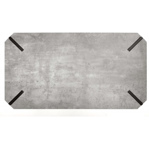 Marlene sofabord - Svart/betongm�nster