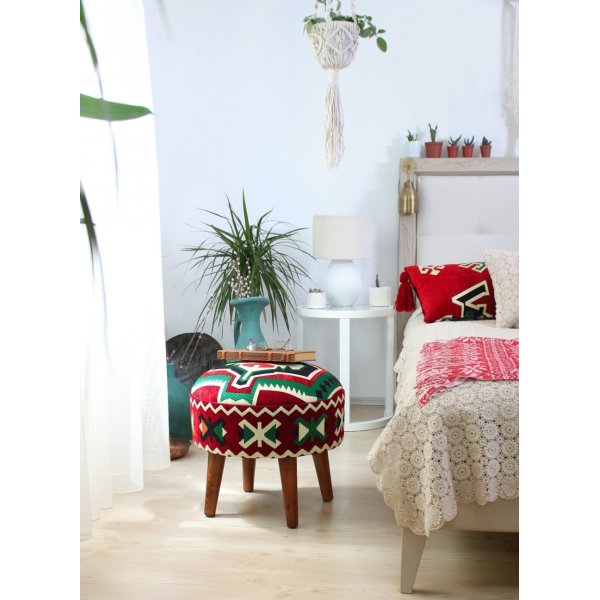 Melik puff 3 - Flerfarget Melik puff 3 - Flerfarget