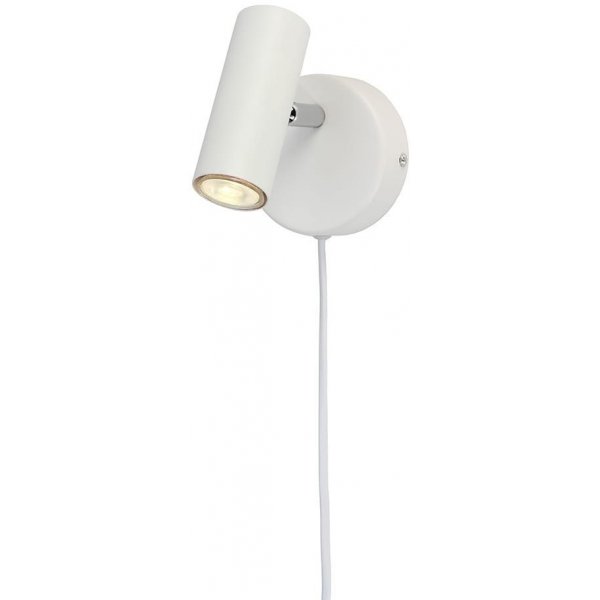 Alpha Slim vegglampe - Hvit