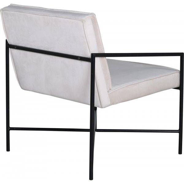 Tetra lenestol - Beige fløyel Tetra lenestol - Beige fløyel