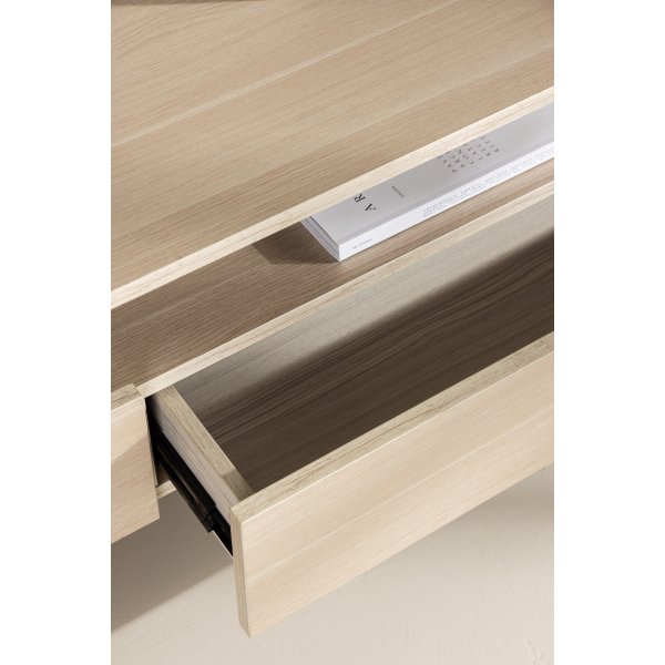 Navarra TV-stativ - Hvitvasket Navarra TV-stativ - Hvitvasket