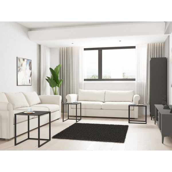 Tali bord 34/39/44 x 45 cm - Sort/antrasitt Tali bord 34/39/44 x 45 cm - Sort/antrasitt