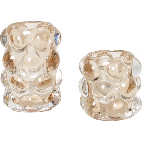 Piona lyslykt stor - Amber