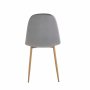 Alfred spisestol - Grå fløyel / Eik Alfred spisestol - Grå fløyel / Eik