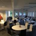 Kundebilde Ibiza spisebord ø110 - Hvit/krom