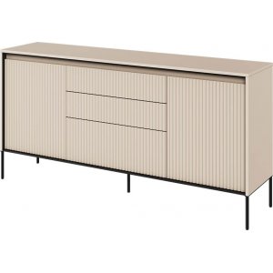 Trend skjenk B166 cm - Beige/svart