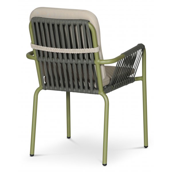 Lincoln Stol - Grønn/Beige + Tekstilpleie for møbler Lincoln Stol - Grønn/Beige + Tekstilpleie for møbler