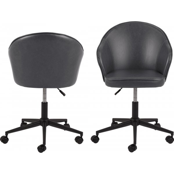 Mitzie kontorstol - Svart