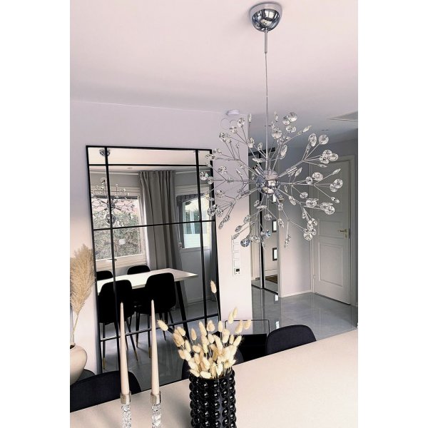 Taklampe Viva - Krom/klar Taklampe Viva - Krom/klar