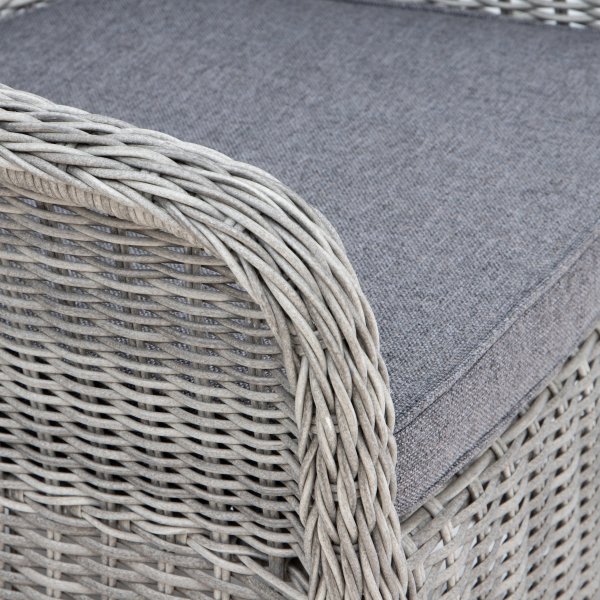 Malgovik lenestol i rotting - Gr kunstrotting