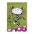 Barnmatta Holly - Kitty gr�n - 120x170 cm