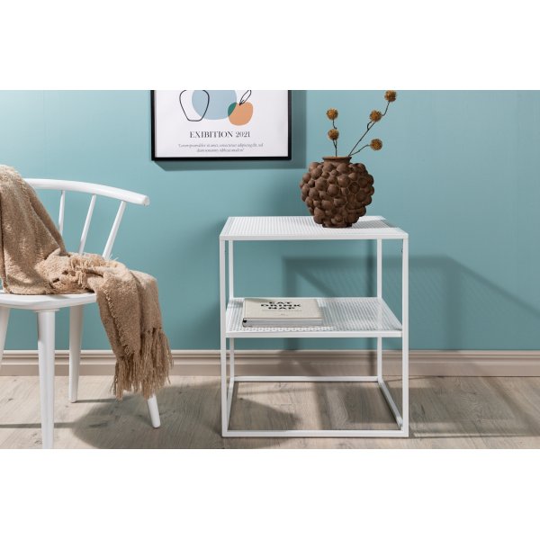 Netz sidebord 55 x 55 cm - Hvit Netz sidebord 55 x 55 cm - Hvit