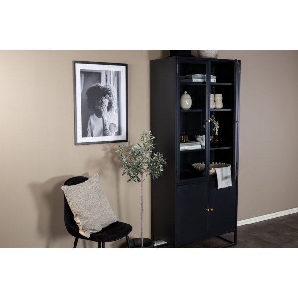 Torsnäs glassskap - Sort Torsnäs glassskap - Sort