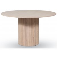 Circle spisebord Ø130 cm - Whitewash eik Circle spisebord Ø130 cm - Whitewash eik