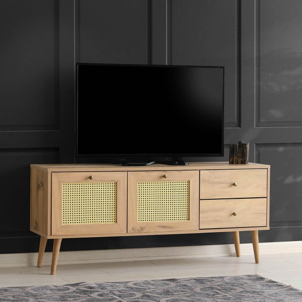 Patara mediebenk, 140 cm - Eik