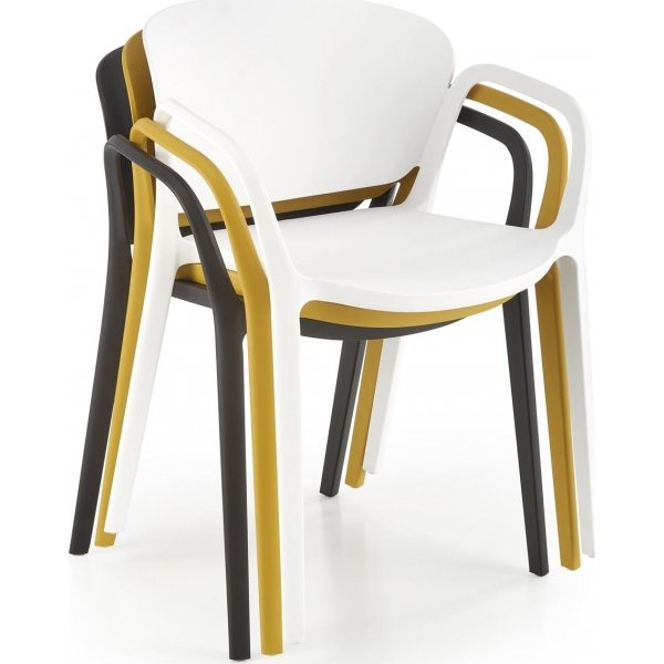 Cadeira spisestuestol 491 - Hvit Cadeira spisestuestol 491 - Hvit