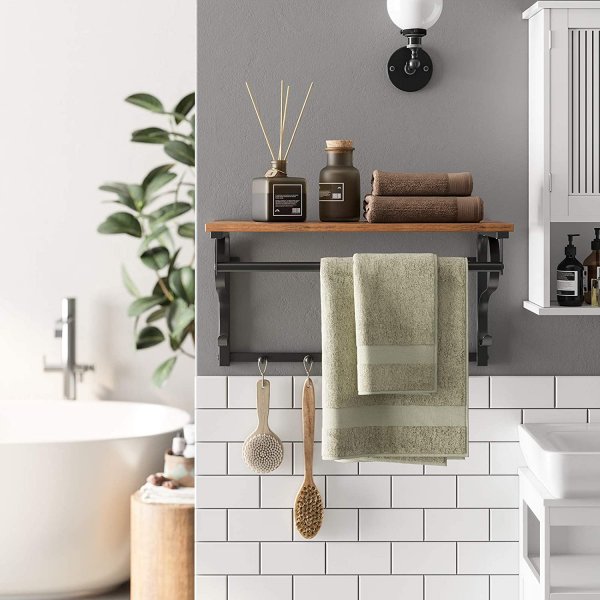 Aksel hattehylle - Brun/svart Aksel hattehylle - Brun/svart