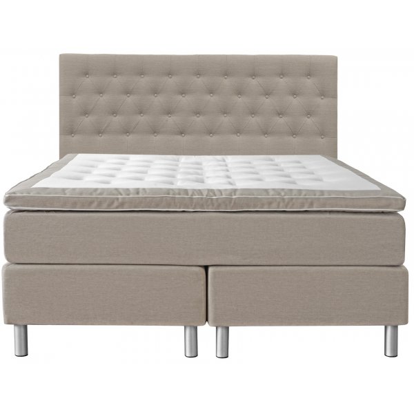 Nova kontinentalseng 7-sone pocket (Beige) inkludert hodegjerde - Valgfri bredde
