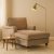Sofa lenestol Howard mrk beige kordflyel