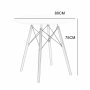 Vilgot rundt spisebord Ø80 cm - Hvit / Tre Vilgot rundt spisebord Ø80 cm - Hvit / Tre