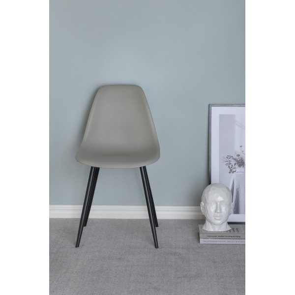 Bridge spisestol - Grå plast Bridge spisestol - Grå plast