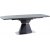 Cortez spisebord, 160-210 cm - Gr/antrasitt