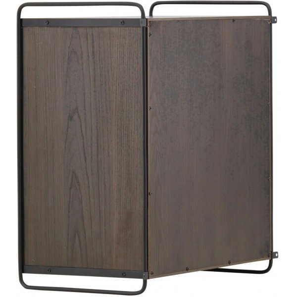 Paris veggskap 68 x 60 cm - Sort/Mocca Paris veggskap 68 x 60 cm - Sort/Mocca