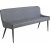 Aman 2,5-seters sofa i gr PU