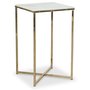 Palasso Lampebord - Messing / Lys marmorering + Flekkfjerner for mbler