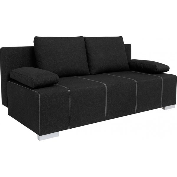 Street 3-seters sovesofa - Sort