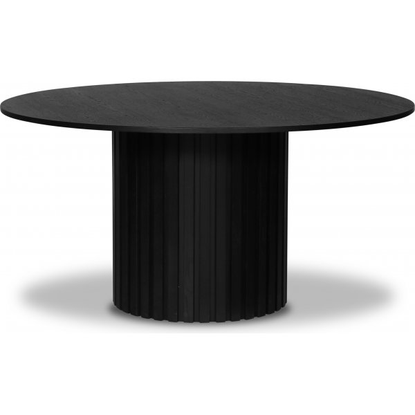 PiPi rundt spisebord 150 cm - Svartbeiset tre