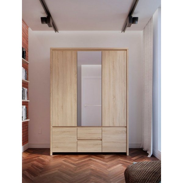 Filippa garderobe - Eik