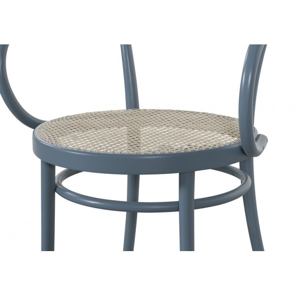 Bentwood karmstol No30 Klassiker - Pastellblå/Rotting Bentwood karmstol No30 Klassiker - Pastellblå/Rotting