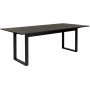 Manhattan spisebord 220 cm - Svartbeiset ask