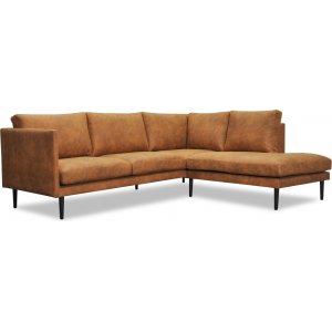 stermalm divansofa - Cognac koskinn