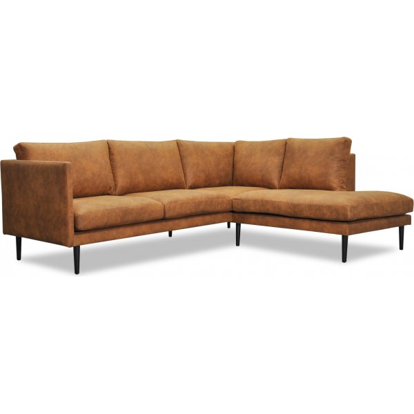 stermalm divansofa - Cognac koskinn