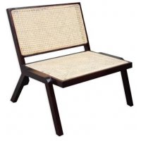 Rizz loungestol - Mahogny / Lys rotting Rizz loungestol - Mahogny / Lys rotting