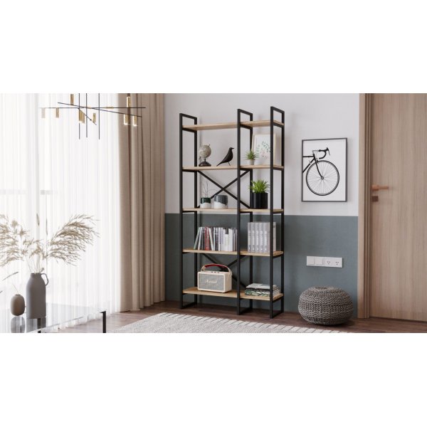 Voyage bokhylle 4 - Furu Voyage bokhylle 4 - Furu