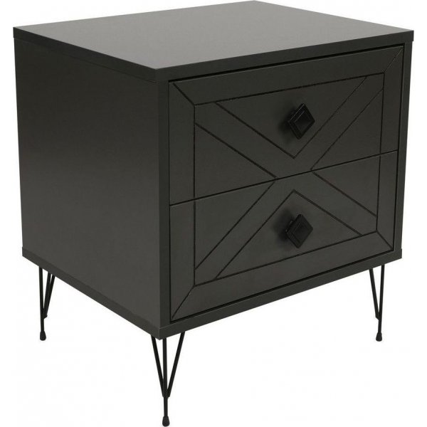 Luna nattbord - Antrasitt Luna nattbord - Antrasitt