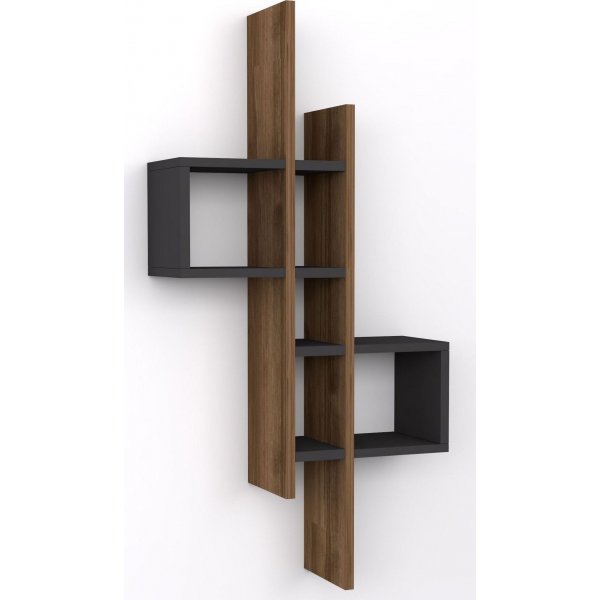 Emse vegghylle - Eik/antrasitt Emse vegghylle - Eik/antrasitt