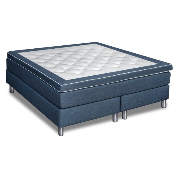 Seng 160x200 cm 5-soners lomme - Bl