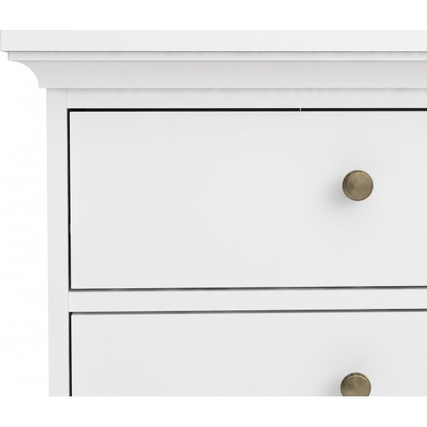 Paris nattbord med 2 skuffer - Hvit Paris nattbord med 2 skuffer - Hvit