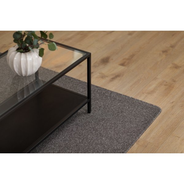 Zeus flatvevd teppe Grå Zeus flatvevd teppe Grå